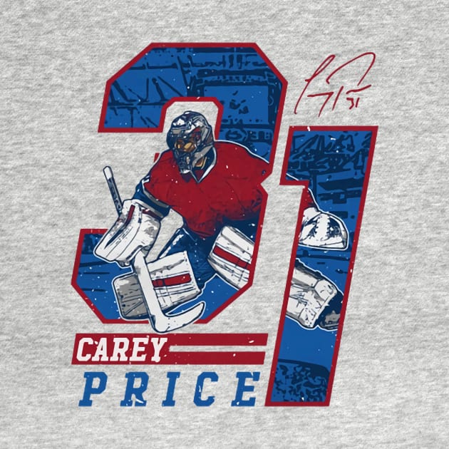 Carey Price Montreal Offset by Erianna Bee